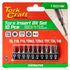 10pc Torx 25mm Insert Bit Set (t8, T10, T15, T20x2, T25x2, T27, T30, T